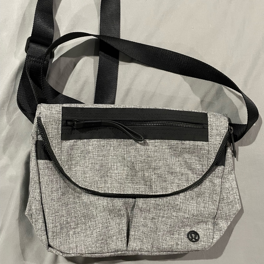 Lululemon Gray Crossbody Festival Bag
